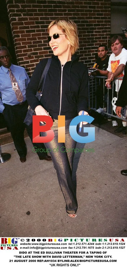 Dido at Ed Sullivan Theater for Letterman