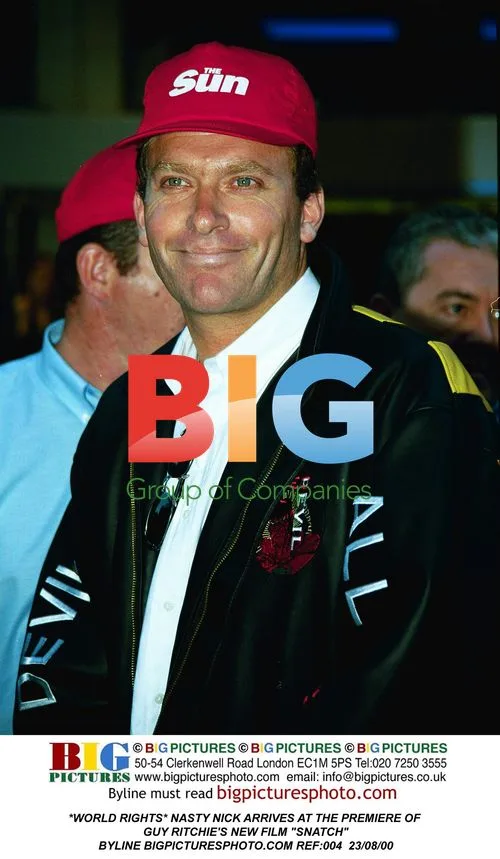 Nasty Nick at 'Snatch' Premiere