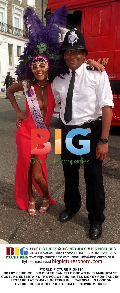 Danielle Brown at Notting Hill Carnival