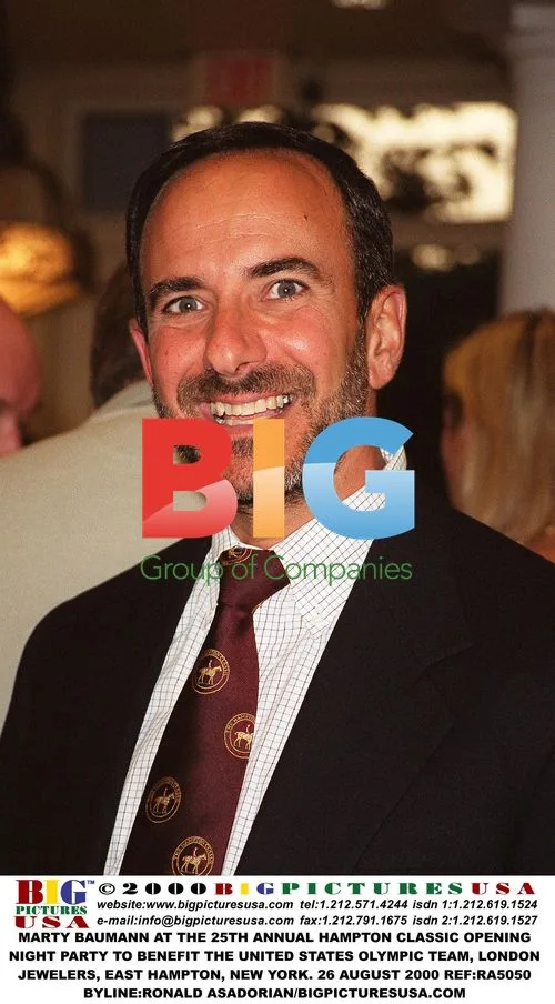 Marty Baumann at 25th Hampton Classic Opening