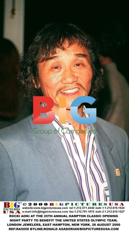 Rocki Aoki at Hampton Classic Opening Party