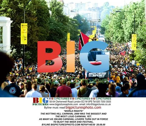 Notting Hill Carnival 2000, Largest yet