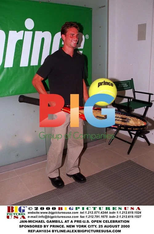 JAN-MICHAEL GAMBILL at U.S. Open event