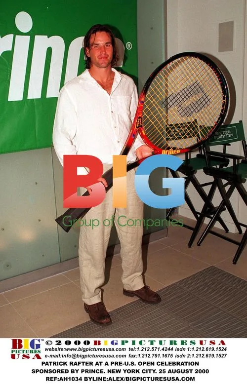 Patrick Rafter at Pre-U.S. Open Event