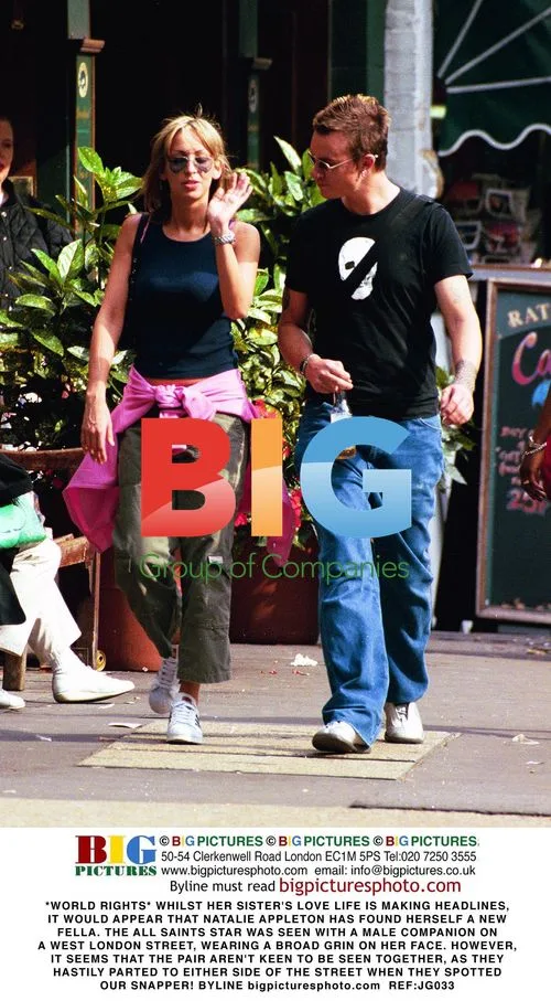 Natalie Appleton spotted with mystery man