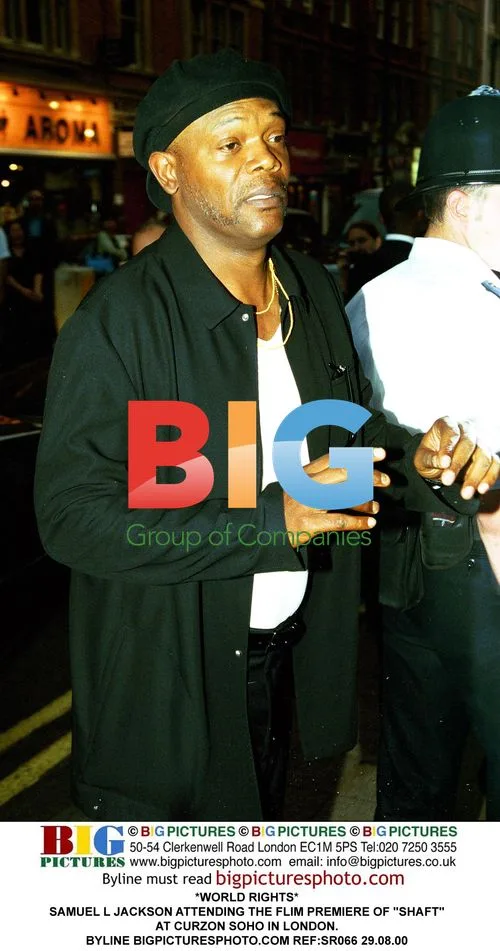 Samuel L Jackson at "Shaft" Premiere
