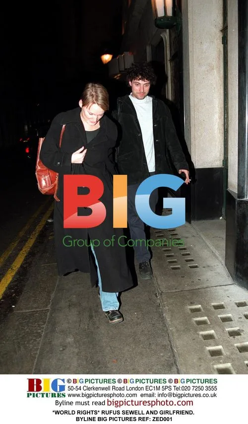 Rufus Sewell and Girlfriend