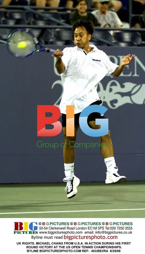 Michael Chang at US Open Tennis