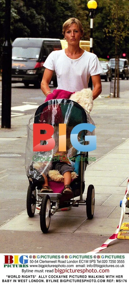 Ally Cockayne Walks with Baby in West London