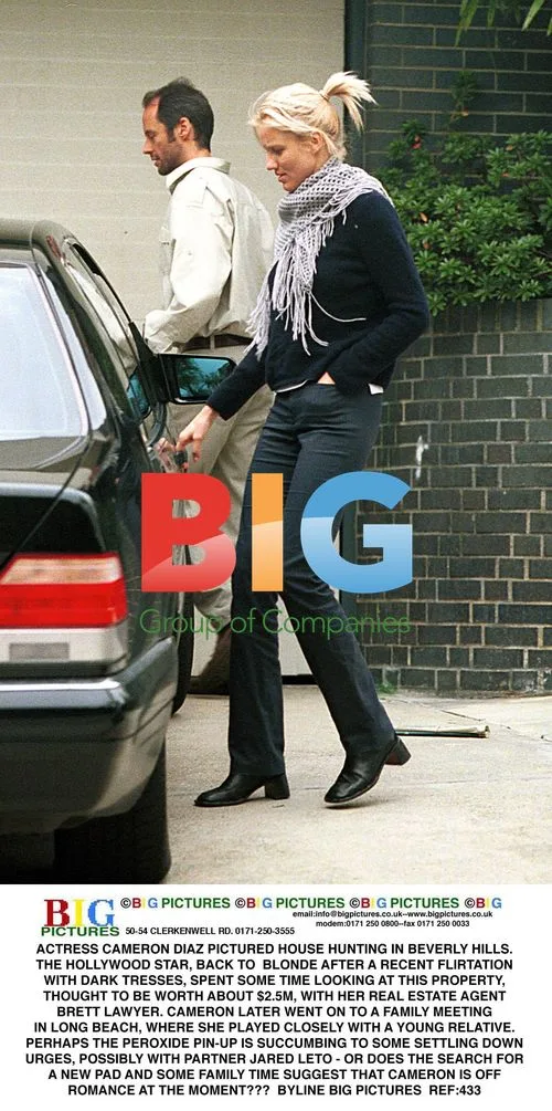 Cameron Diaz House Hunting in Beverly Hills