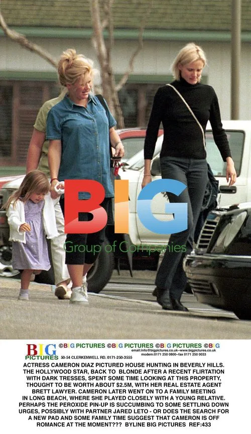 Cameron Diaz House Hunting in Beverly Hills