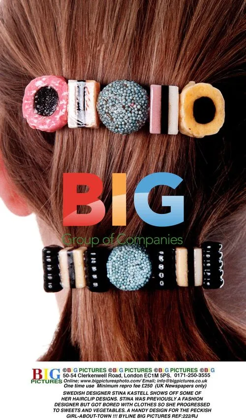 Swedish Designer Stina Kastell's Hairclip Designs
