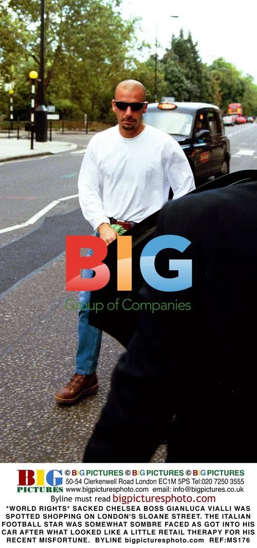 Sacked Chelsea Boss Gianluca Vialli Spotted Shopping