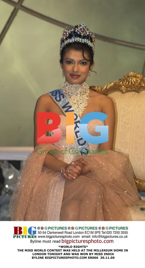 Miss World Contest at Millenium Dome, London