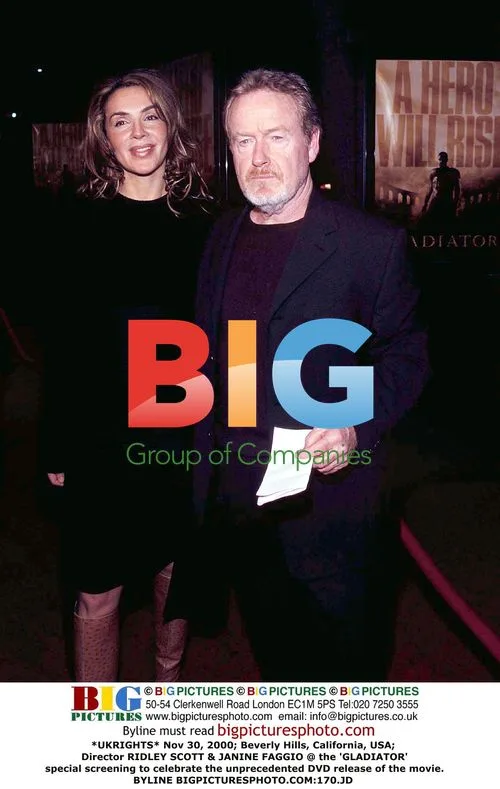 Ridley Scott & Janine Faggio at 'GLADIATOR' DVD screening