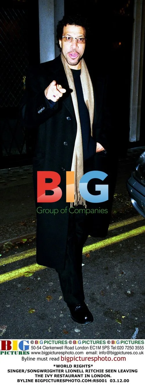 Lionell Ritchie Leaves The Ivy Restaurant in London