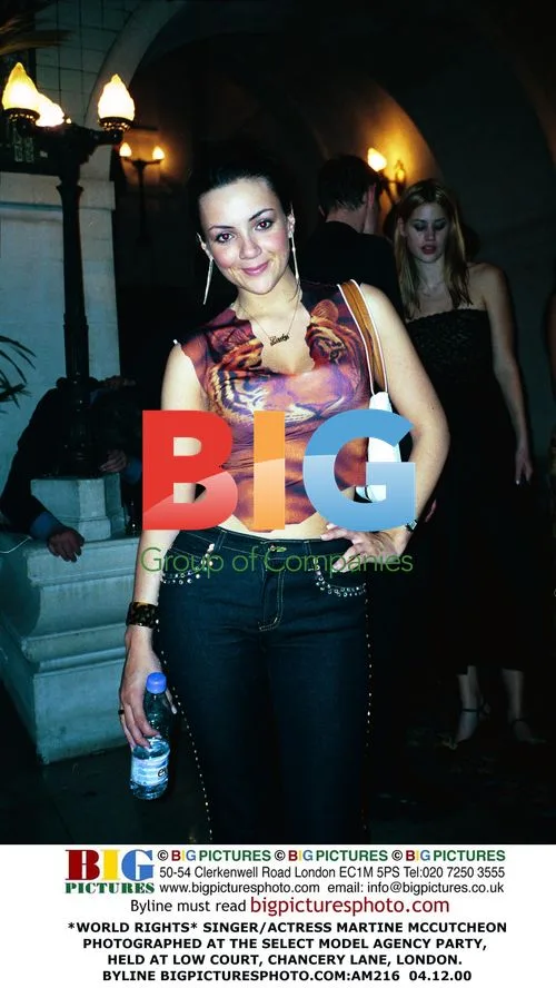 Martine McCutcheon at Select Model Agency Party