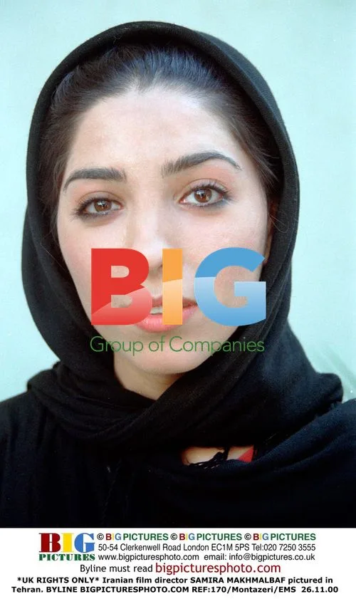 Iranian film director SAMIRA MAKHMALBAF in Tehran