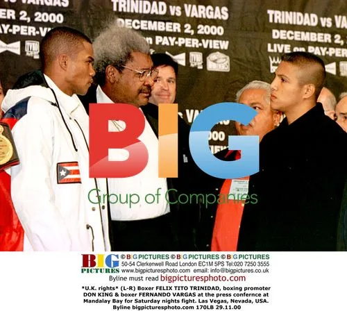 Trinidad, King & Vargas at Press Conference