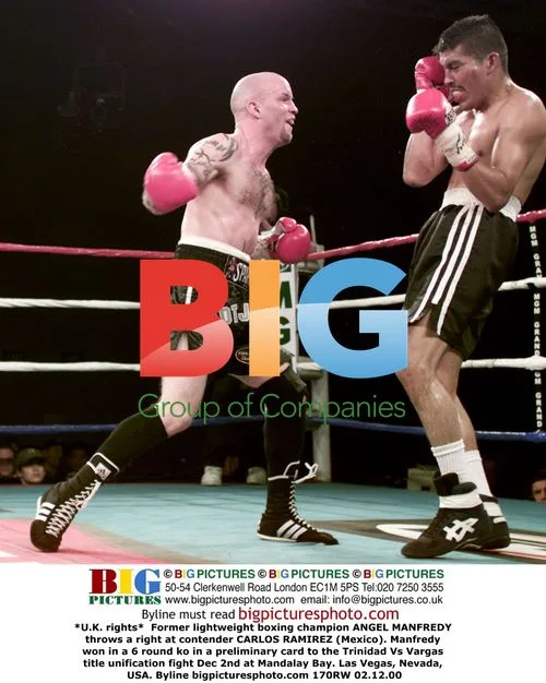 Angel Manfredy vs. Carlos Ramirez boxing match