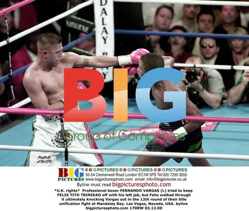 Vargas vs. Trinidad boxing match