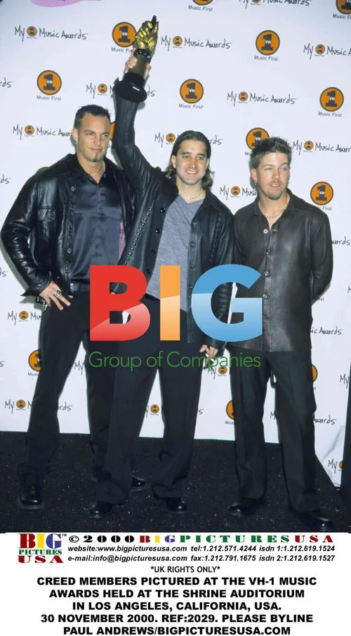 Creed Members at VH-1 Music Awards