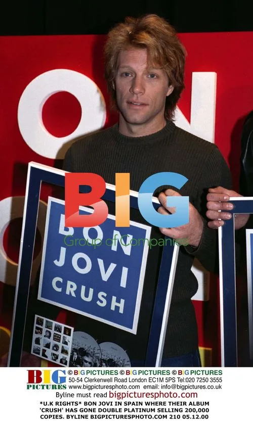 BON JOVI Celebrates Double Platinum 'Crush' in Spain
