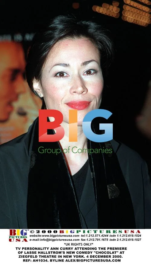 TV Personality Ann Curry at "Chocolat" Premiere