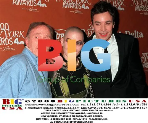 DICK CAVETT, JOAN JETT, JIMMY FALLON at 2000 NY Awards