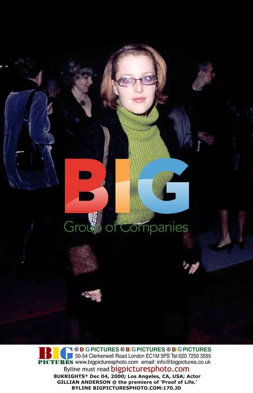 Gillian Anderson at 'Proof of Life' Premiere
