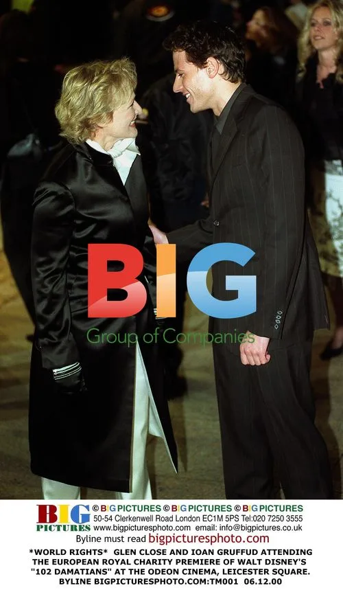 Glen Close and Ioan Gruffud at 102 Dalmatians Premiere