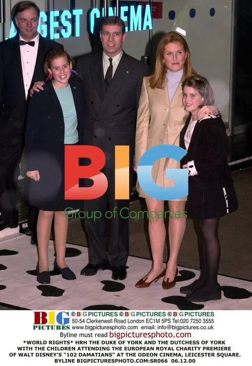 Duke and Duchess of York at 102 Dalmatians Premiere
