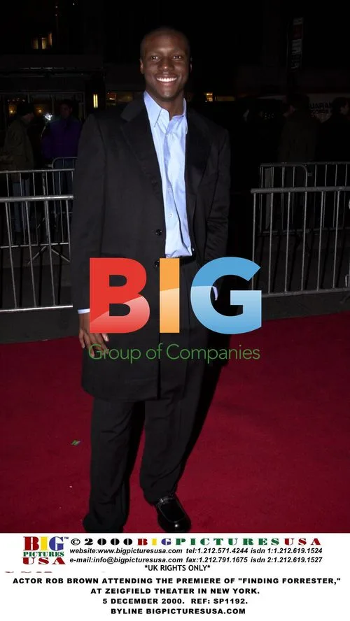 Rob Brown at "Finding Forrester" premiere