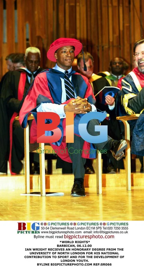 Ian Wright receives honorary degree