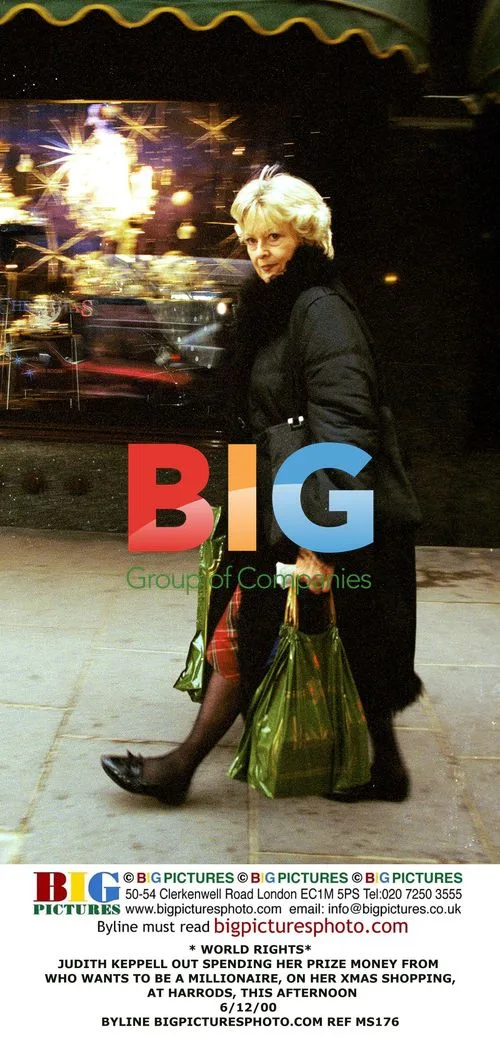 Judith Keppell Shopping at Harrods