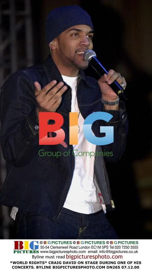 Craig David Performing on Stage