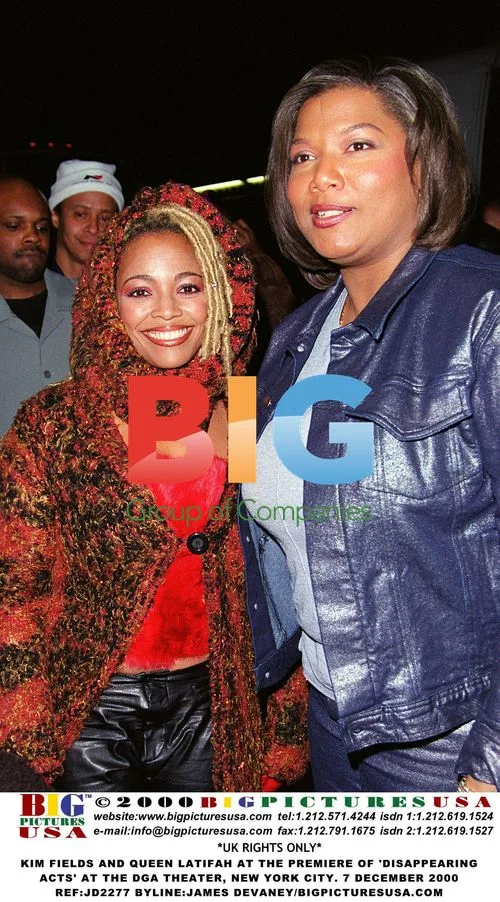 Kim Fields and Queen Latifah at 'Disappearing Acts' Premiere