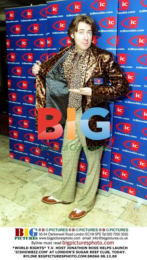 T.V. Host Jonathon Ross Launches 'ICShowBiz.com'