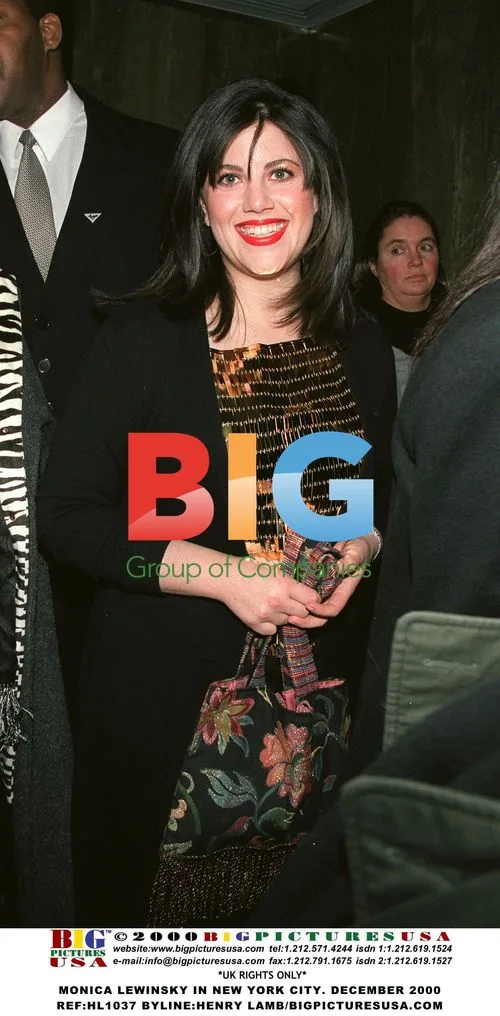 Monica Lewinsky in NYC, December 2000