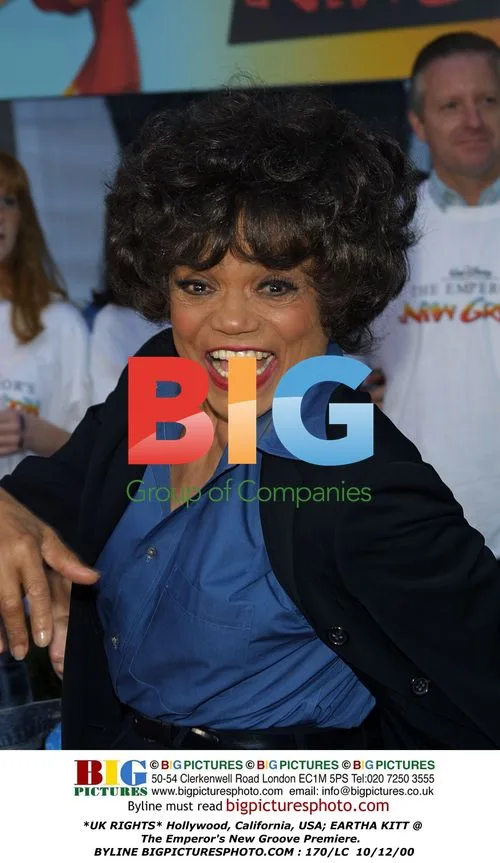 Eartha Kitt at The Emperor's New Groove Premiere