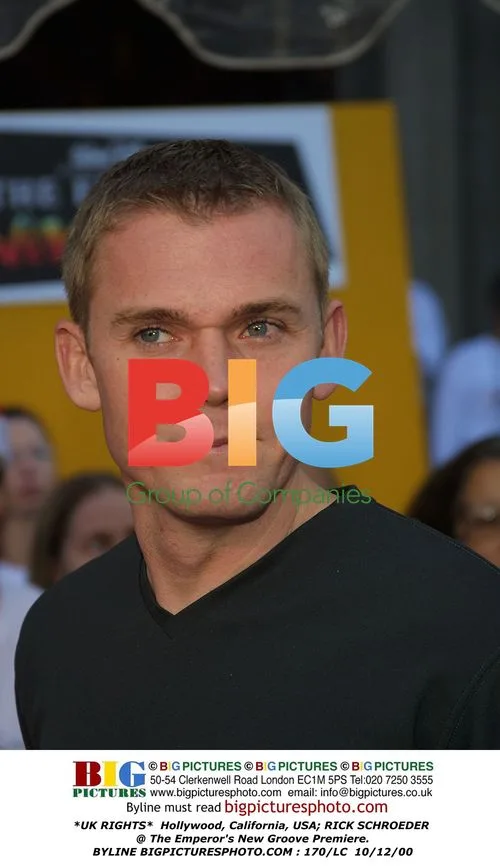 Rick Schroeder at "Emperor's New Groove" Premiere