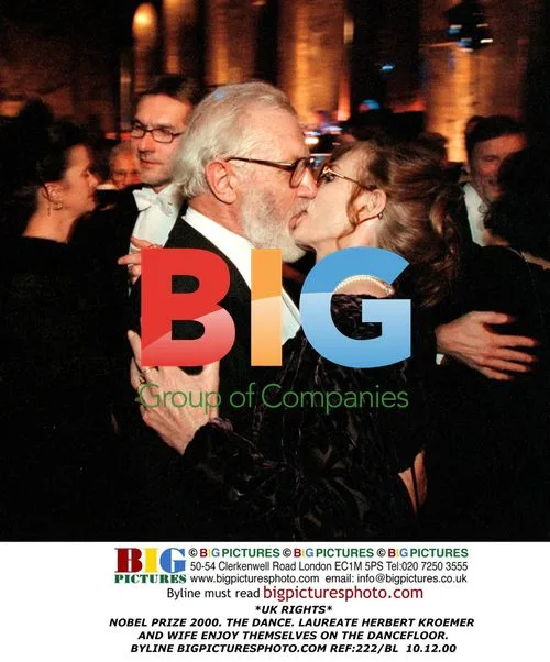 Nobel Laureate Herbert Kroemer Dances with Wife