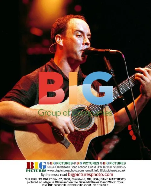 Dave Matthews on tour in Cleveland