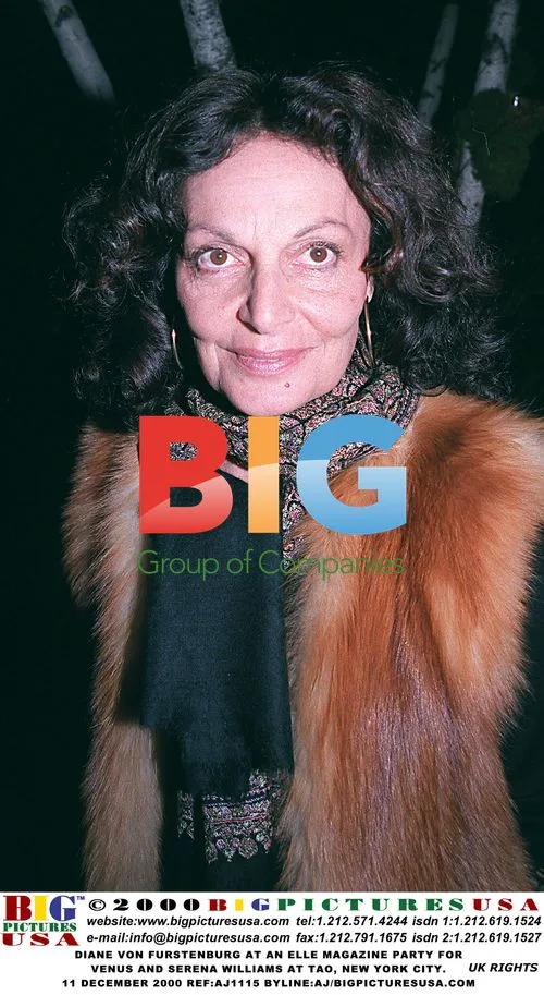 Diane von Furstenburg at ELLE party for Venus and Serena