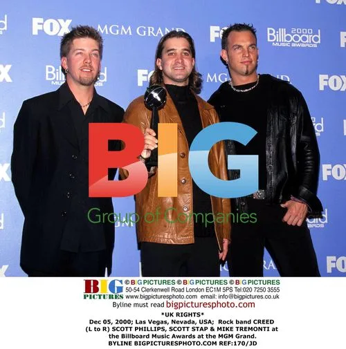 CREED at 2000 Billboard Music Awards