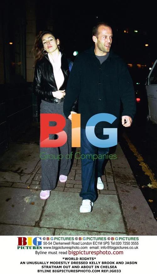 Kelly Brook and Jason Statham in Chelsea