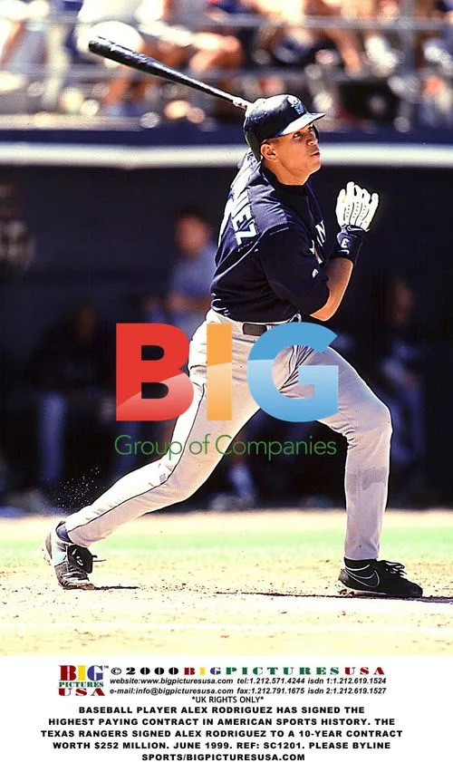 Baseball Player Alex Rodriguez Signs $252M Contract