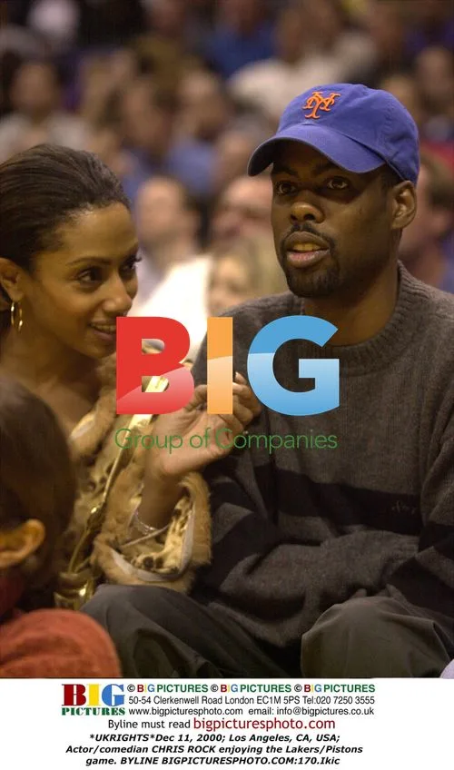 Chris Rock at Lakers/Pistons Game
