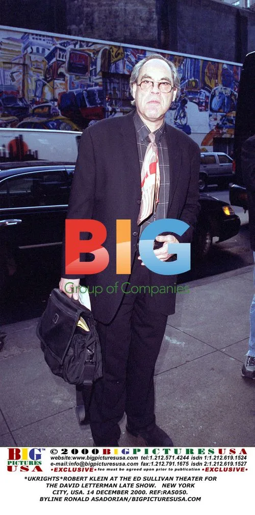 Robert Klein at Ed Sullivan Theater for Letterman Show