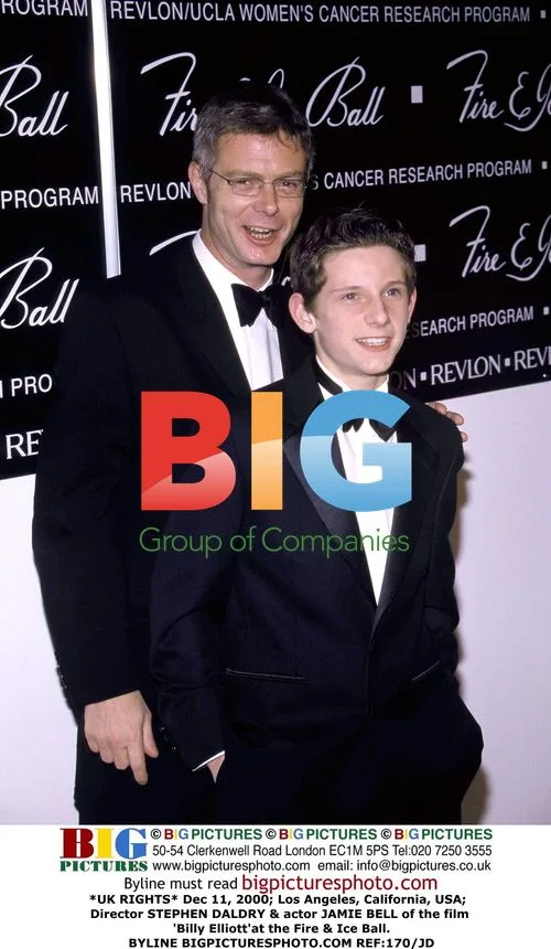 STEPHEN DALDRY & JAMIE BELL at Fire & Ice Ball